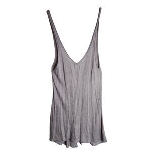 Lululemon x Taryn Toomey Knit Sweater Tank Women's 4 Heart Opener Tie Back Mauve
